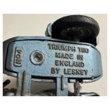 1960 Lesney Matchbox Triumph T110 Motorcycle with Sidecar No. 4