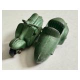 Vintage Lesney Lambretta TV 175 Diecast Scooter with Sidecar No. 36