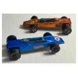 Pair of Vintage Redlines Hot Wheels Lotus Turbine Cars
