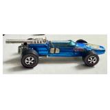 Set of 3 Vintage Redlines Hot Wheels Cars: Brabham Repco F1, Indy Eagle, Shelby Turbine