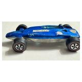 Set of 3 Vintage Redlines Hot Wheels Cars: Brabham Repco F1, Indy Eagle, Shelby Turbine