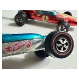 Lot of 3 Vintage Redlines Hot Wheels Cars - Brabham Repco F1, Shelby Turbine, Indy Eagle