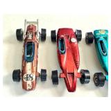 Set of 4 Vintage Hot Wheels Redlines Shelby Turbine Cars