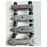 Set of 4 Vintage Hot Wheels Redlines Shelby Turbine Cars