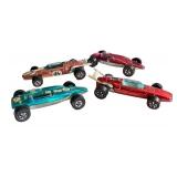 Set of 4 Vintage Hot Wheels Redlines Shelby Turbine Cars