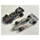 Pair of Vintage Hot Wheels Redlines Indy Eagle and Formula 5000 Diecast Cars