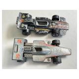 Pair of Vintage Hot Wheels Redlines Indy Eagle and Formula 5000 Diecast Cars