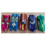 Set of 5 Vintage Redline Hot Wheels Cars Turbo Fire Lola GT70 What-4 Twinmill T4 Splittin Image