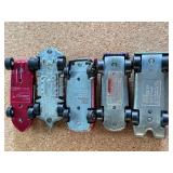 Set of 5 Vintage Redline Hot Wheels Cars Turbo Fire Lola GT70 What-4 Twinmill T4 Splittin Image