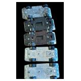 Set of 5 Vintage Hot Wheels Redlines Steamroller Cars