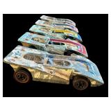 Set of 5 Vintage Hot Wheels Redlines Steamroller Cars