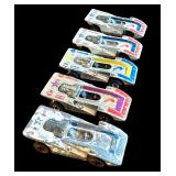 Set of 5 Vintage Hot Wheels Redlines Steamroller Cars