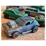 Vintage Lot of 7 Hot Wheels Alive 55 and Gremlin Grinder Die-Cast Cars