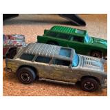 Vintage Lot of 7 Hot Wheels Alive 55 and Gremlin Grinder Die-Cast Cars