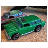 Vintage Lot of 7 Hot Wheels Alive 55 and Gremlin Grinder Die-Cast Cars