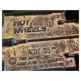 Vintage Lot of 7 Hot Wheels Alive 55 and Gremlin Grinder Die-Cast Cars