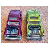 Pair of Vintage Hot Wheels Redlines Classic Nomad Diecast Cars