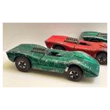 Lot of 3 Vintage 1969 Hot Wheels Redline Ferrari 312P Diecast Cars