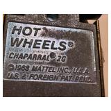 Vintage Hot Wheels Chaparral 2G Metallic Yellow Redline Diecast Car (1968)