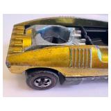 Vintage Hot Wheels Redline Whip Creamer Metallic Yellow Diecast Car (1969)