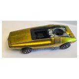 Vintage Hot Wheels Redline Whip Creamer Metallic Yellow Diecast Car (1969)