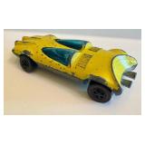 1969 Hot Wheels Redlines Swingin Wing Diecast Car Yellow