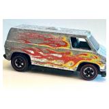 Pair of Vintage Hot Wheels Redline Super Van Diecast Cars