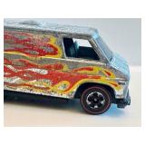 Pair of Vintage Hot Wheels Redline Super Van Diecast Cars