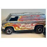 Pair of Vintage Hot Wheels Redline Super Van Diecast Cars
