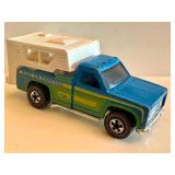 Vintage Hot Wheels Red Lines Backwoods Bomb Camper Truck, 1974
