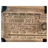 Vintage Red Line Hot Wheels Ferrari 512S Diecast Car