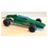 Vintage 1969 Hot Wheels Redline Indy Eagle in Metallic Green