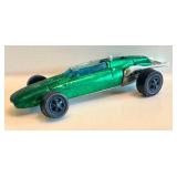 Vintage 1969 Hot Wheels Redline Indy Eagle in Metallic Green