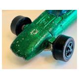 Vintage 1969 Hot Wheels Redline Indy Eagle in Metallic Green