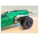 Vintage 1969 Hot Wheels Redline Indy Eagle in Metallic Green