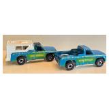 Set of 2 Vintage Hot Wheels Redlines Backwoods Bomb Camping Trucks