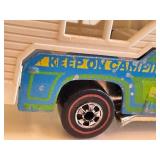 Set of 2 Vintage Hot Wheels Redlines Backwoods Bomb Camping Trucks