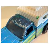 Set of 2 Vintage Hot Wheels Redlines Backwoods Bomb Camping Trucks