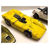 Set of 3 Vintage Red Line Hot Wheels Cars: Jack Rabbit Special, Peepin Bomb, and Ferrari 312P