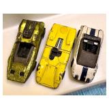 Set of 3 Vintage Red Line Hot Wheels Cars: Jack Rabbit Special, Peepin Bomb, and Ferrari 312P