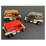 Set of 3 Vintage Hot Wheels T-Totaller Diecast Trucks