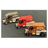 Set of 3 Vintage Hot Wheels T-Totaller Diecast Trucks