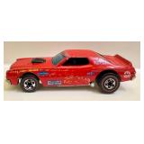 Set of 4 Vintage Redline Hot Wheels Cars: AMX/2, Twin Mill, The Demon, Torino Stocker