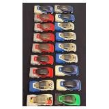 Collection of 18 Hot Wheels Speed Fleet Series Alien Diecast Cars