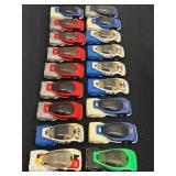 Collection of 18 Hot Wheels Speed Fleet Series Alien Diecast Cars
