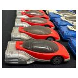 Collection of 18 Hot Wheels Speed Fleet Series Alien Diecast Cars