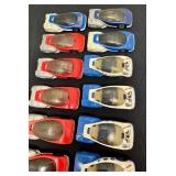 Collection of 18 Hot Wheels Speed Fleet Series Alien Diecast Cars