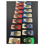 Collection of 18 Hot Wheels Speed Fleet Series Alien Diecast Cars