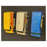 Set of 3 Vintage Hot Wheels Super Vans Including Paramedic