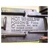 Vintage Hot Wheels Poison Pinto and Red Lines Super Van Diecast Cars